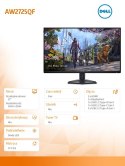 Monitor Dell Alienware AW2725QF 27 4K G-Sync 180Hz IPS