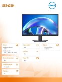 Monitor Dell SE2425H 23.8 LED VA Full HD z HDMI i VGA