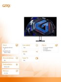 Monitor gamingowy XIAOMI G27Qi 2K 27 cali 180 Hz szybki IPS