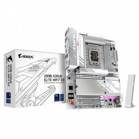 Płyta główna Gigabyte Z890 A ELITE WF7 ICE z wsparciem dla Intel Core Ultra