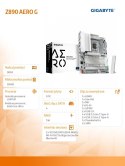 Płyta główna Gigabyte Z890 AERO ATX do kreatywnych z procesorem Intel