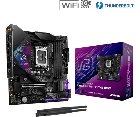 Płyta główna ASRock Z890M RIPTIDE WIFI mATX gamingowa z DDR5