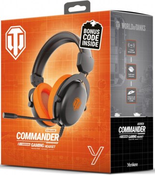 Słuchawki YENKEE COMMANDER przewodowe z mikrofonem 7.1 World Of Tanks