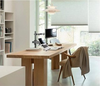 Uchwyt do monitora Techly 13-32 cali biurkowy z regulacją