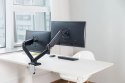Uchwyt na dwa monitory Techly 17-32 cali biurkowy obrotowy gazowy