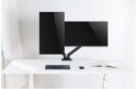 Uchwyt na dwa monitory Techly 17-32 cali biurkowy obrotowy gazowy