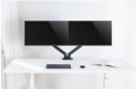Uchwyt na dwa monitory Techly 17-32 cali biurkowy obrotowy gazowy