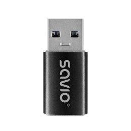 Adapter Savio AK81 USB-C 3.1 do USB-A 3.1 szybki transfer Plug Play