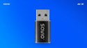Adapter Savio AK81 USB-C 3.1 do USB-A 3.1 szybki transfer Plug Play