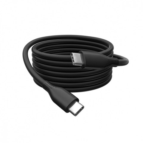 Kabel USB-C Digitus silikonowy 2m 8K 240W 40Gb/s czarny