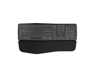 Klawiatura Natec Porifera US bezprzewodowa Bluetooth ergonomiczna z podświetleniem