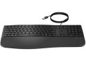 Klawiatura HP 485 Comfort przewodowa ergonomiczna z programowalnymi klawiszami