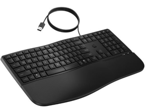 Klawiatura HP 485 Comfort przewodowa ergonomiczna z programowalnymi klawiszami