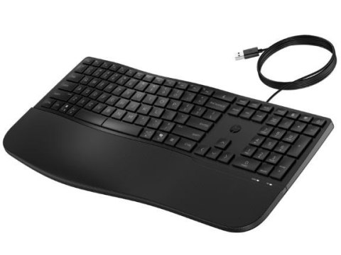 Klawiatura HP 485 Comfort przewodowa ergonomiczna z programowalnymi klawiszami