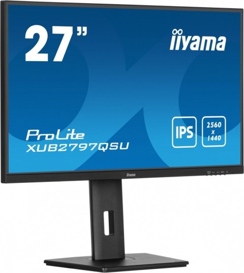 Monitor IIYAMA ProLite XUB2797QSN-B2 27 QHD IPS z USB-C Dock HDMI