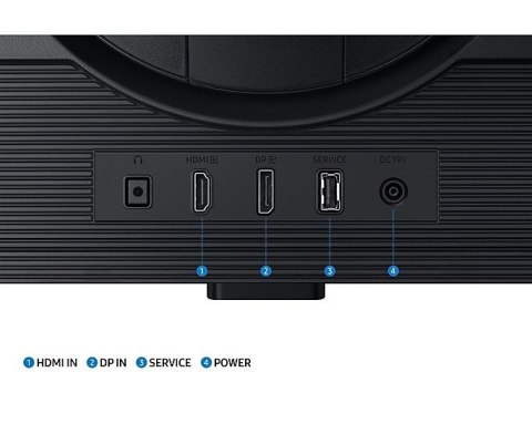 Monitor Samsung Odyssey G5 27 FHD gamingowy 180Hz QHD z technologią G-Sync