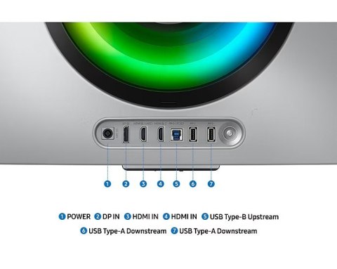 Monitor zakrzywiony OLED Samsung Odyssey G8 34'' 175Hz gamingowy