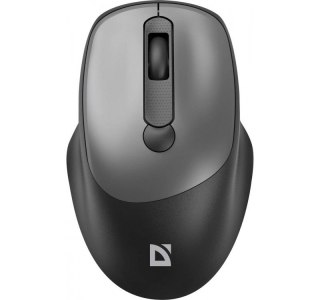 Mysz bezprzewodowa Defender Feam MM-296 RF 1600 DPI cicha szara