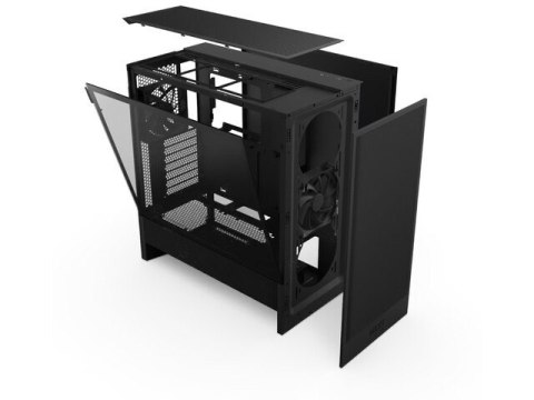 Obudowa NZXT H5 FLOW Midi Tower czarna z oknem zwiększająca chłodzenie GPU