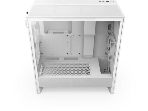 Obudowa NZXT H5 FLOW RGB Midi Tower biała z oknem
