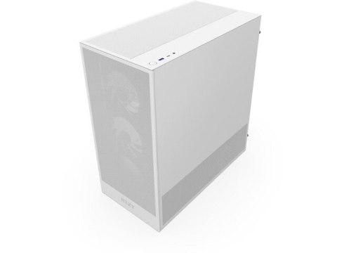 Obudowa NZXT H5 FLOW RGB Biała Midi Tower z oknem wydajny chłodzenie