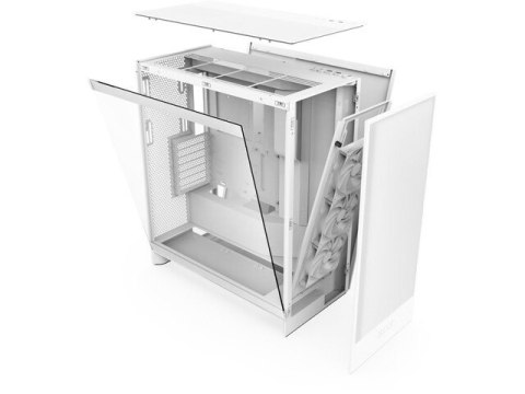 Obudowa NZXT H7 Flow Midi Tower biała z oknem wydajna chłodzenie