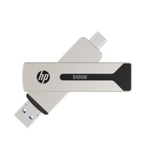 Pendrive HP 911 Pro 512GB USB-C/A 3.2 obrotowy szybki kompaktowy