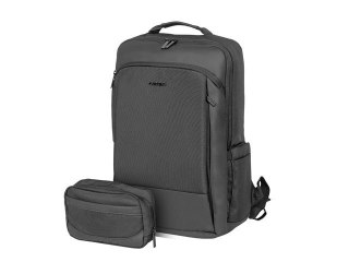 Plecak Natec Kudu Plus organizer 15.6 cala 16L wytrzymały czarny