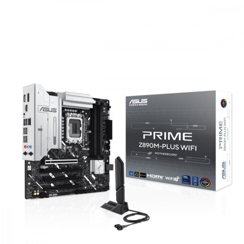 Płyta główna Asus PRIME Z890M-PLUS WIFI mATX DDR5 4x TB4/DP