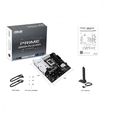 Płyta główna Asus PRIME Z890M-PLUS WIFI mATX DDR5 4x TB4/DP