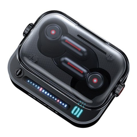 Słuchawki AWEI T58 ANC Bluetooth 5.3 wodoodporne dotykowe czarne