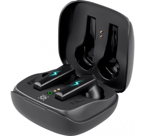 Słuchawki douszne Defender CYBERDOTS 280 gaming bezprzewodowe czarne