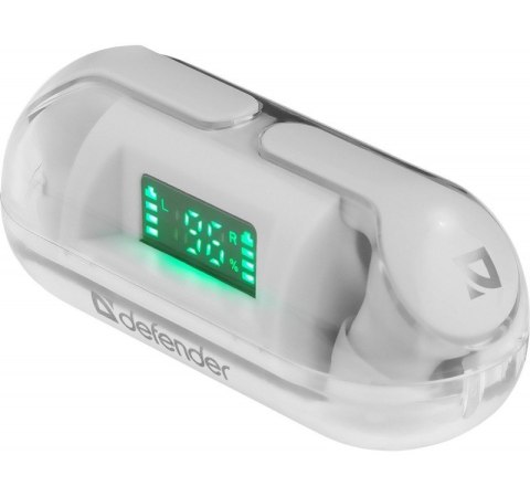 Słuchawki Defender TWINS 916 bezprzewodowe białe z mikrofonem