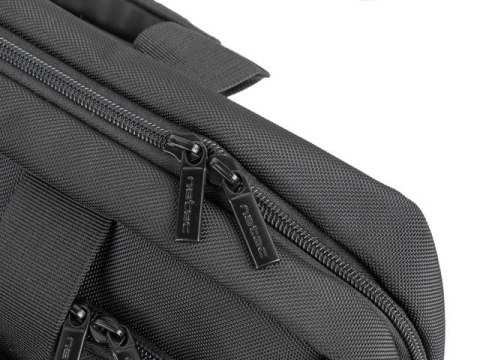Torba Natec Kudu 15,6 cala czarna elegancka biznesowa z systemem Trolley