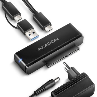 Adapter AXAGON ADSA-FPX FASTPORT X USB-C 10Gbps do SSD HDD SATA 2.5 3.5