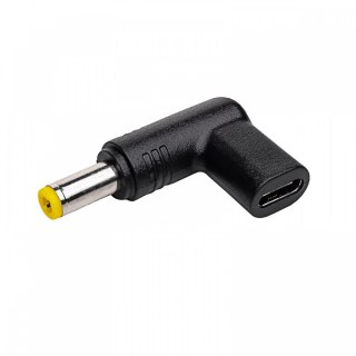 Adapter Akyga AK-ND-C01 USB-C do 5.5x2.5 mm Power Delivery 100W