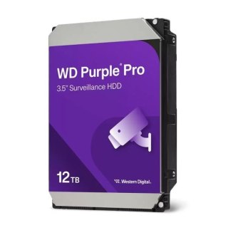 Dysk twardy Western Digital Purple Pro 12TB 3,5 HDD SATAIII wydajny dla AI