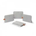 Etui DICOTA Skin URBAN 14 szare wodoodporne dla MacBooka