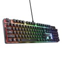 Klawiatura mechaniczna Trust GXT 871 Zora RGB podświetlana USB