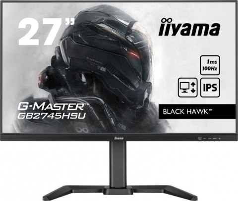 Monitor IIYAMA G-MASTER GB2745HSU-B2 27 cali IPS FHD 100Hz 1ms