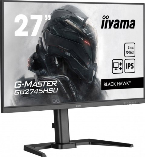 Monitor IIYAMA G-MASTER GB2745HSU-B2 27 cali IPS FHD 100Hz 1ms
