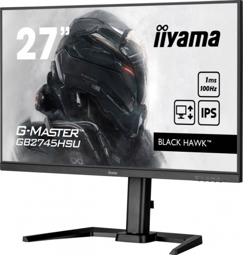 Monitor IIYAMA G-MASTER GB2745HSU-B2 27 cali IPS FHD 100Hz 1ms