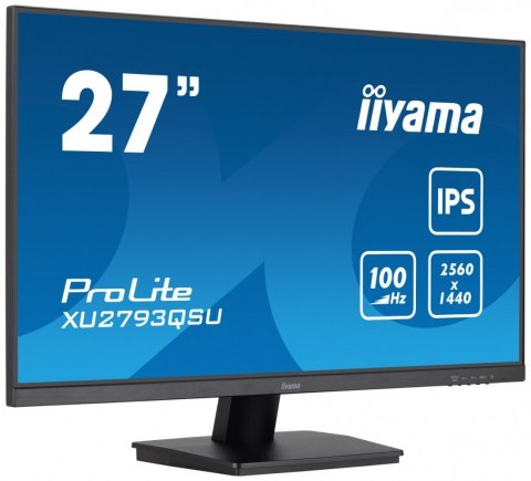 Monitor IIYAMA ProLite XU2793QSU-B7 27 QHD 100Hz IPS HDMI DP