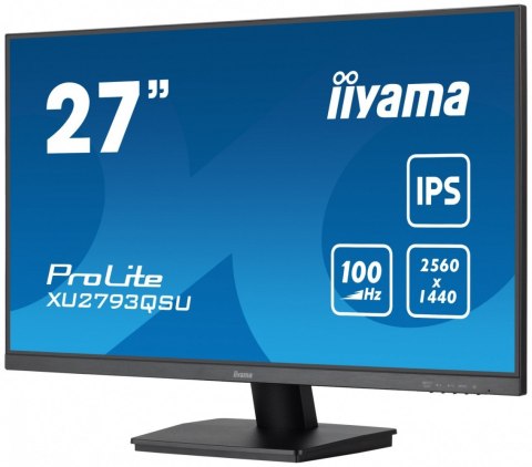 Monitor IIYAMA ProLite XU2793QSU-B7 27 QHD 100Hz IPS HDMI DP