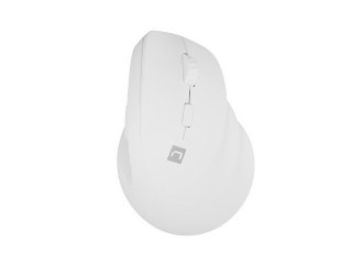 Mysz bezprzewodowa Natec Crake 2 ergonomiczna wertykalna biała