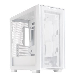Obudowa Asus A21 micro-ATX Biała z dobrym chłodzeniem i zarządzaniem kablami