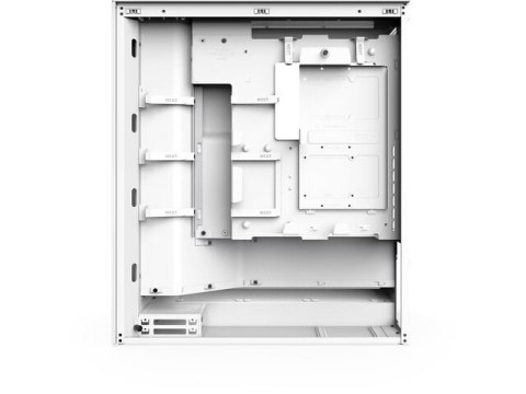 Obudowa NZXT H7 FLOW RGB MIDI biała z wentylatorami i systemem zarządzania kablami