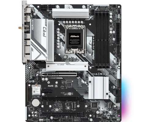 Płyta główna ASRock B760 Pro RS WIFI DDR5 ATX z PCIe 5.0