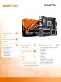 Płyta główna Gigabyte B850M DS3H micro ATX z gniazdem AMD AM5