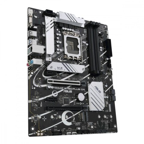 Płyta główna Asus PRIME B760-PLUS D4 ATX z PCIe 5.0 i 4 złączami DDR4